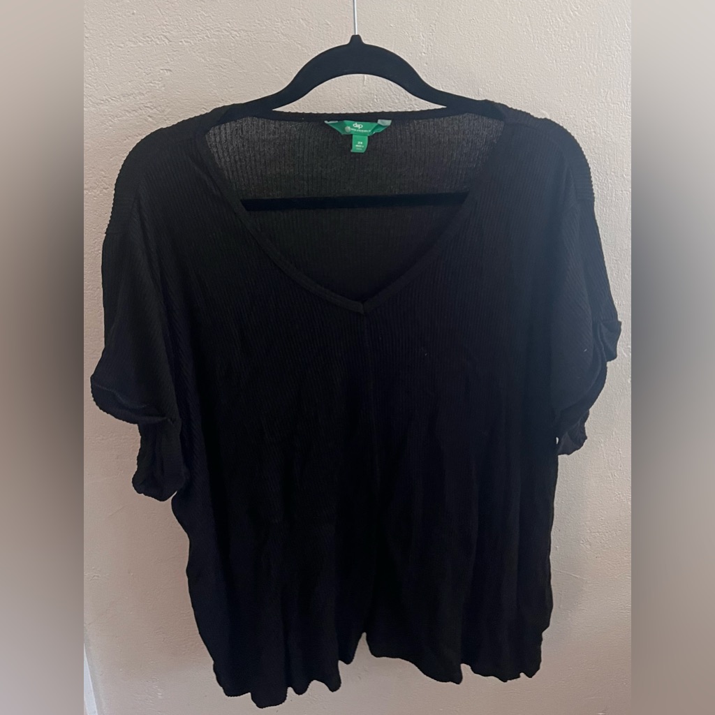 Black Basic Tee Eco-Friendly
